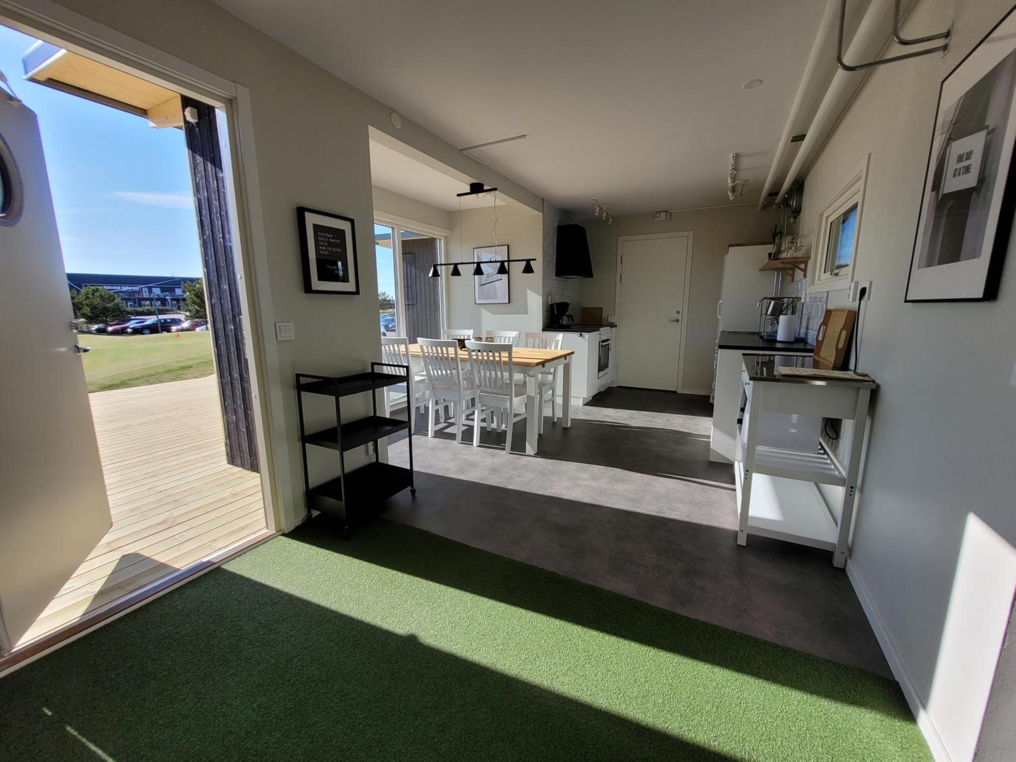 Halmstad Golfarena Stugor Bagian luar foto