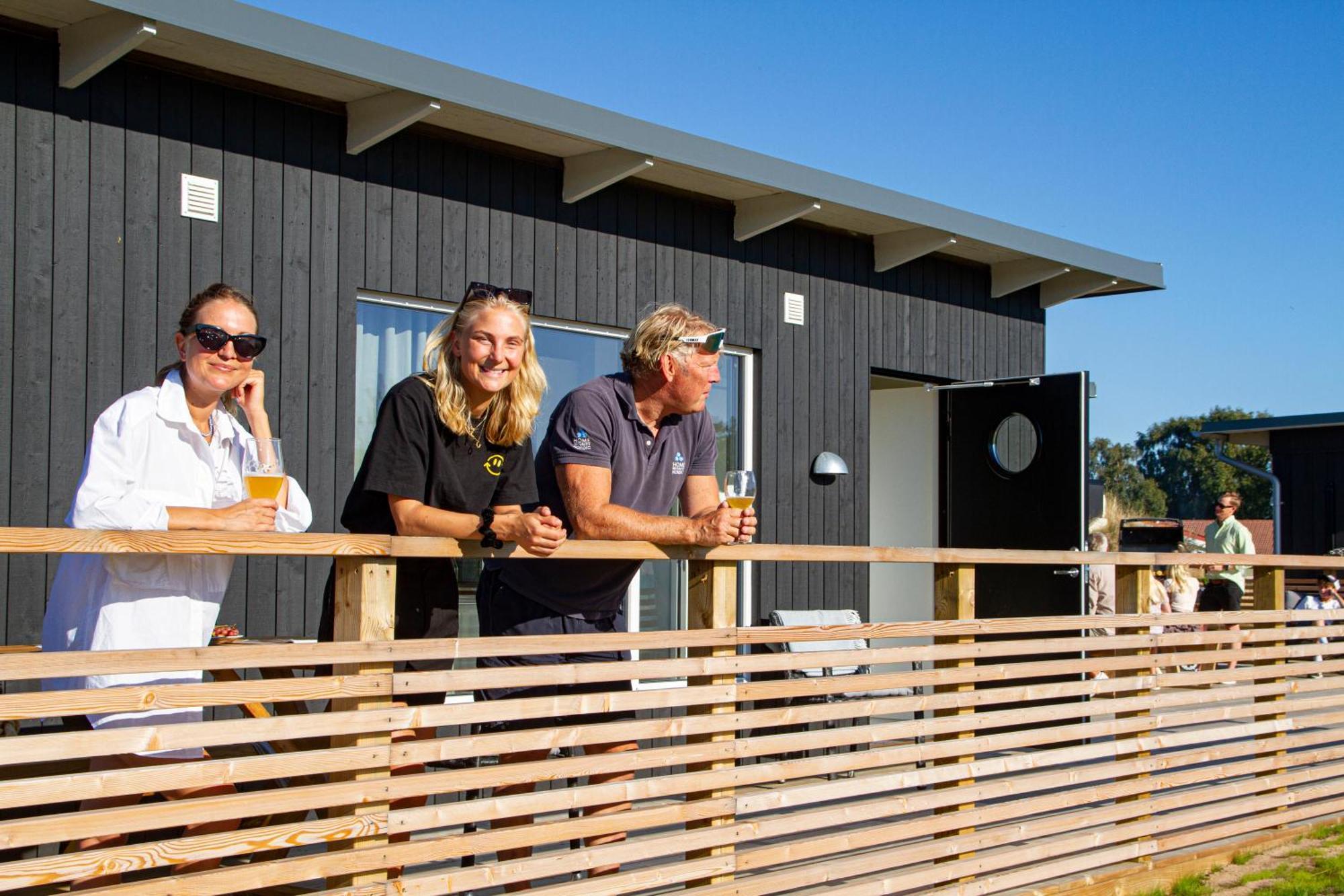 Halmstad Golfarena Stugor Bagian luar foto